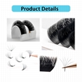 Easy Fan Rapid Blooming Eyelash Extension Fast Fanning Lashes Individual Lashes  3