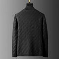 Autumn and winter new fashion woven thick warm shawl collar casual jacket high-e 2