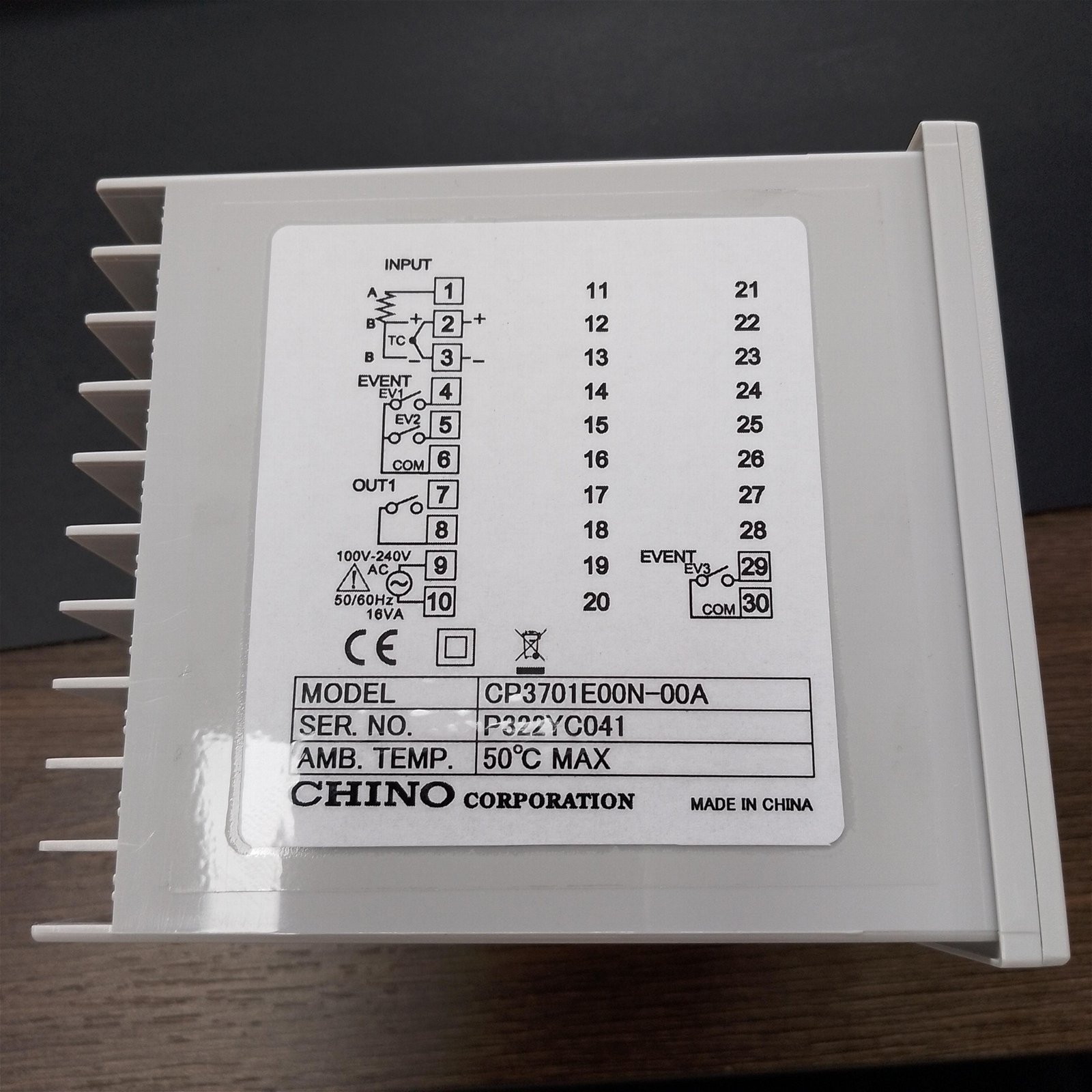 千野温度调节计CP3703E00N-00A CHINO温控表 CP370控制器 2