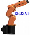 GSK RB08机器人在电机端盖加工上下料应用 5