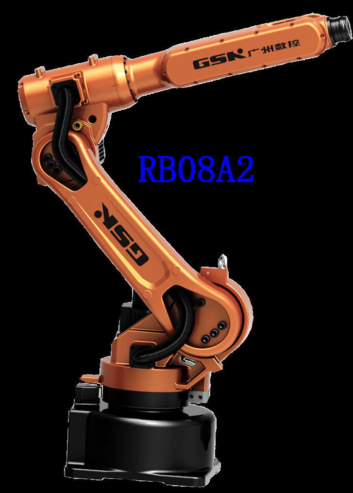 Application of GSK RB08 handling robot on motor shaft loading and unloading 2