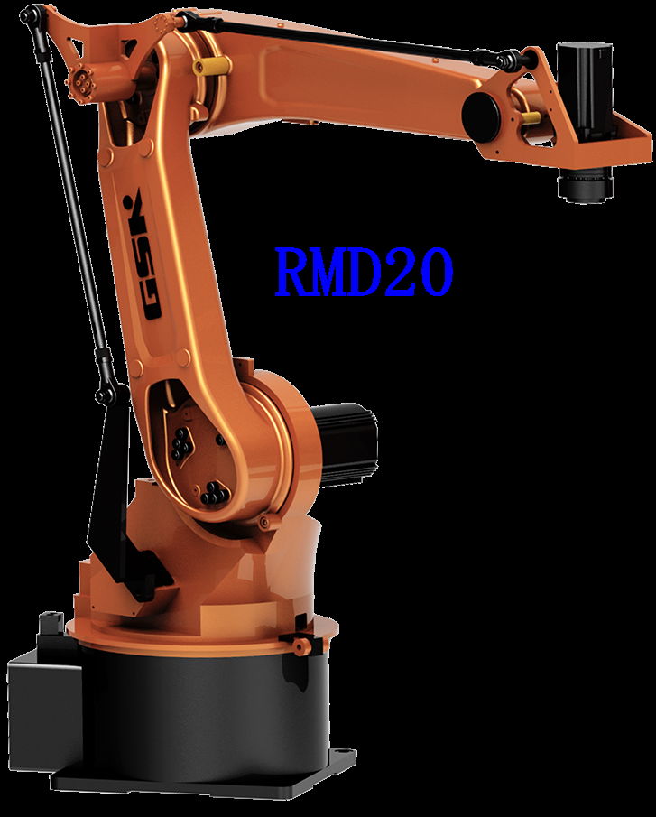 GSK RMD20 robot application, stamping, laser cutting automatic loading