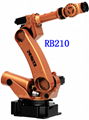GSK RB20机器人在印刷行业中，钢模板打磨清理 3