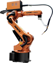GSK RH08 焊接机器人，在焊接工装上的应用