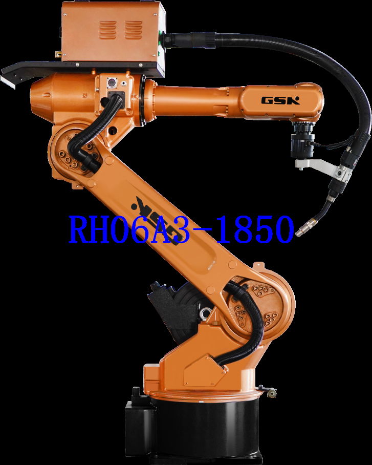 GSK RH08 welding robot application on welding tooling 5