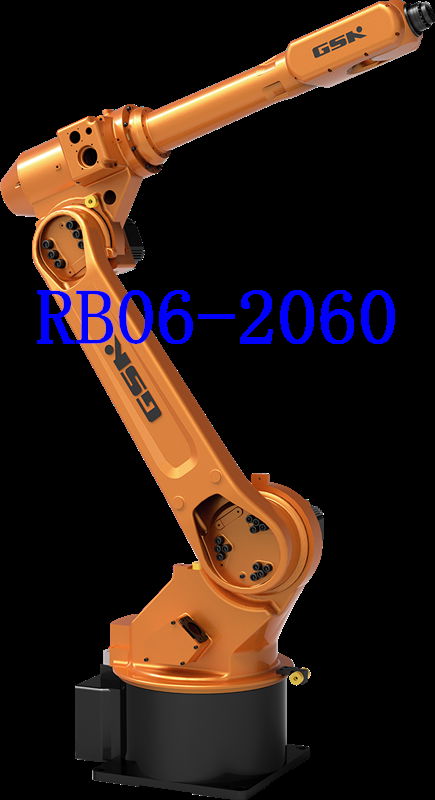 GSK RB08 handling robot application of loading and unloading on lathe 5