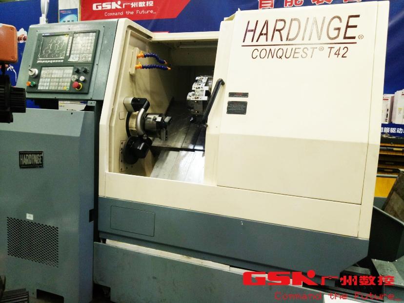 GSK 988T CNC system is used in the overhaul Hardinge T42 turning center