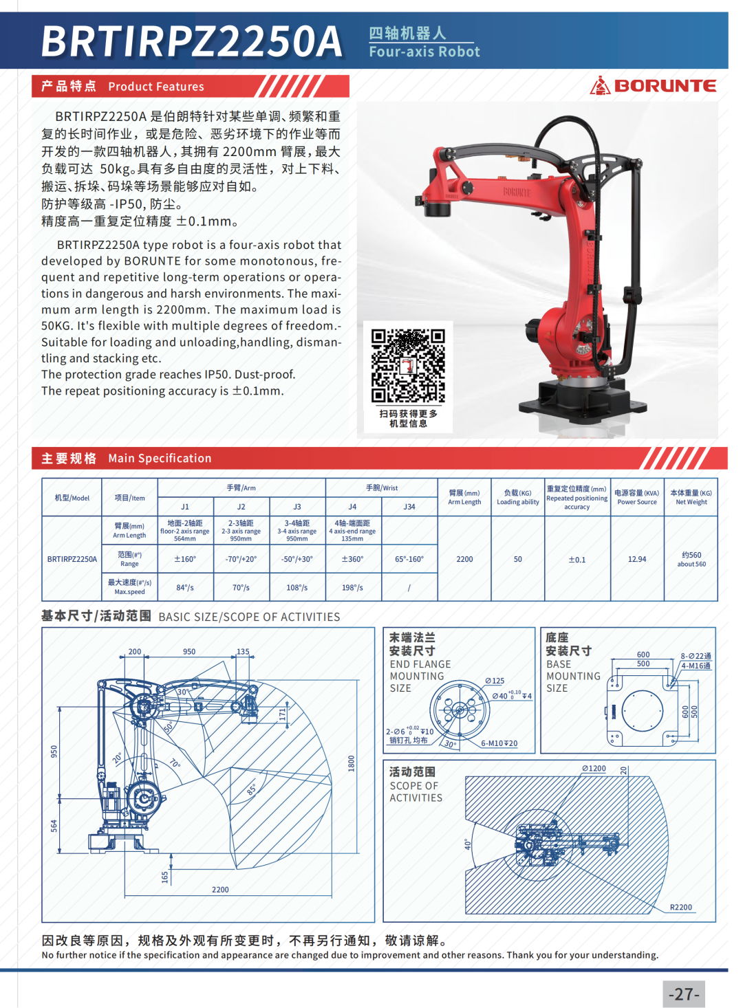 BRTIRUS1820A 六軸機器人 2