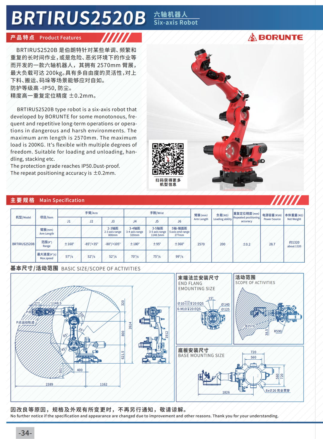 BRTIRUS1820A 六轴机器人 4