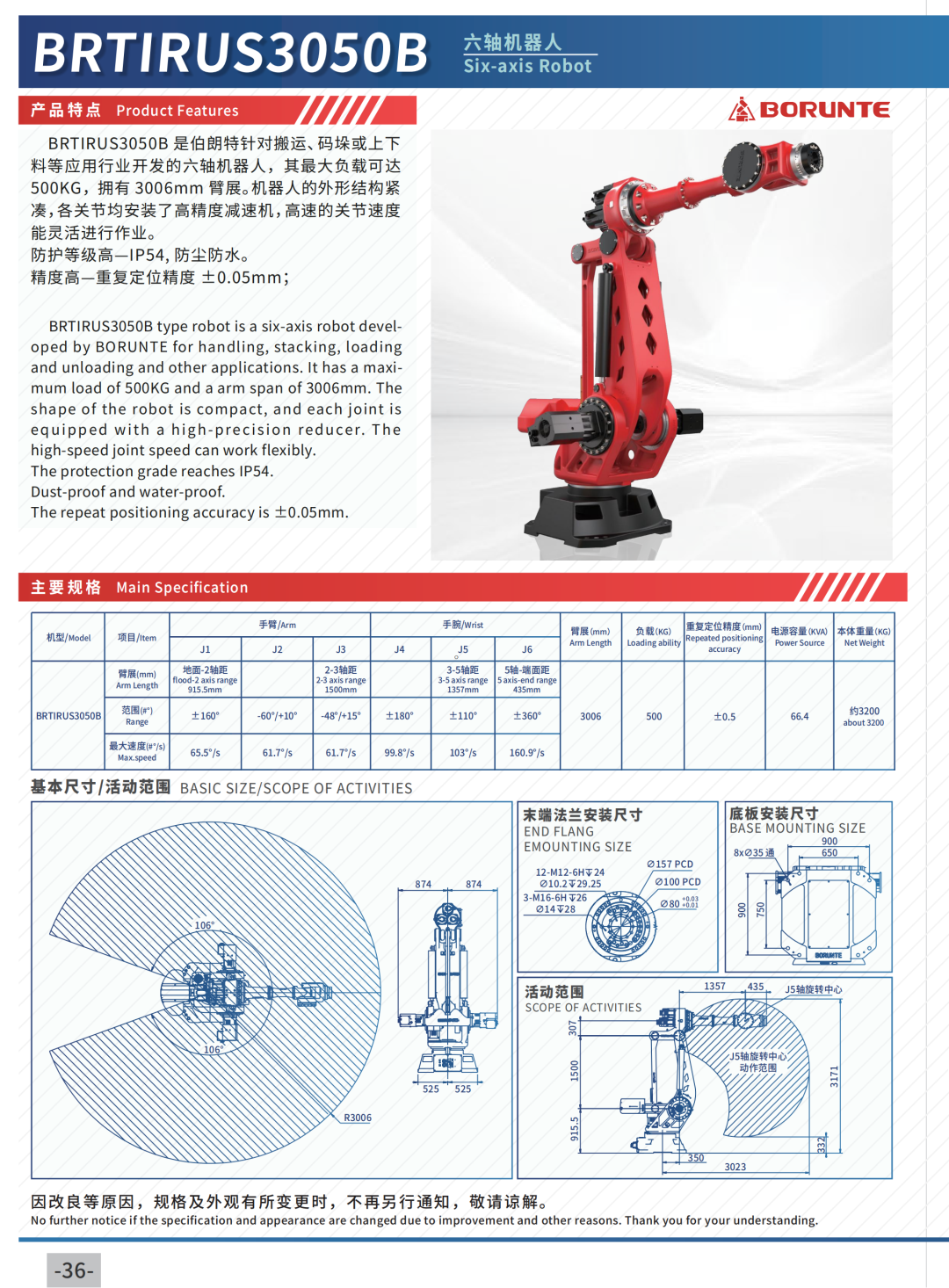 BRTIRSE1405A Six-axis Robot 2