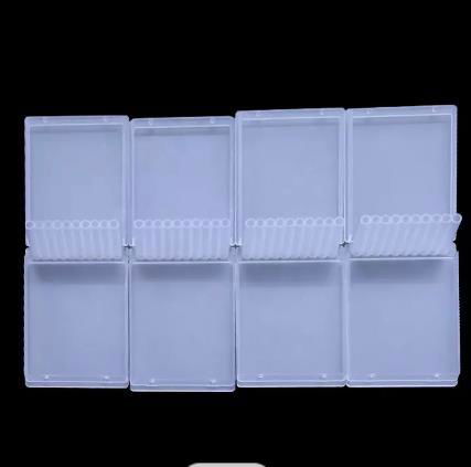 Custom Clear Plastic PP Protective Box Holding Metal Pins 2