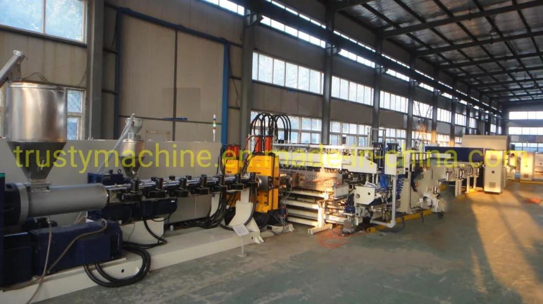 PC PP PEPlastic Hollow PlateBoard Production Line 2