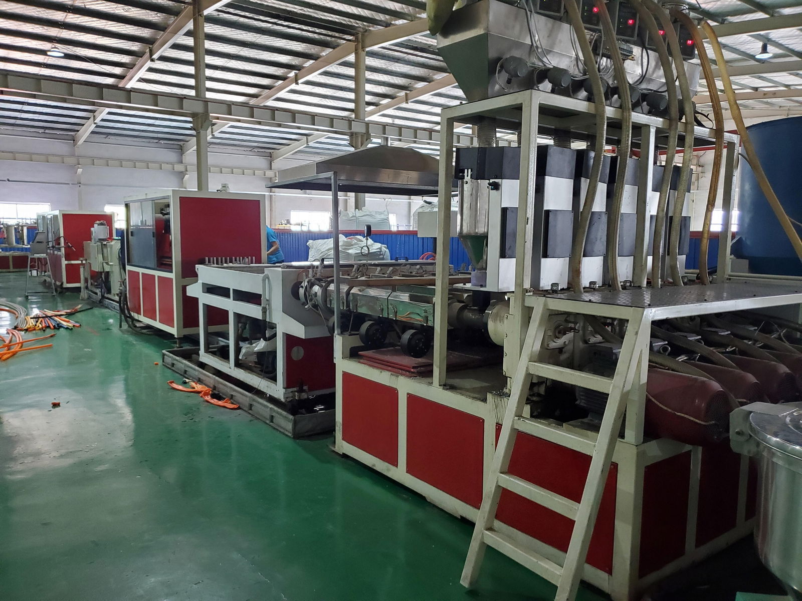 Cod HDPE Cable Communication Protect Pipe Production Line 5