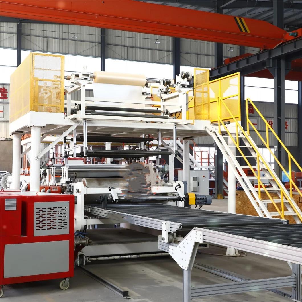 Spc Floor/PVC Imitation Marble Sheet Extrusion Machine Production Line 3