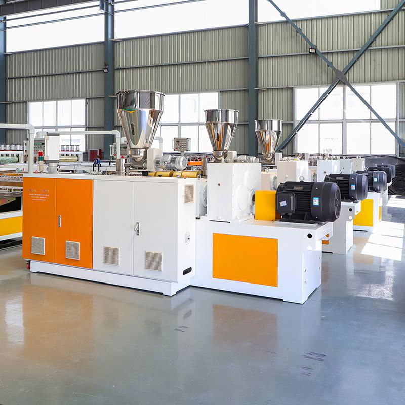 UPVC/PVC/WPC/ Ceiling/Wall Panel Twin Extruder Production Line