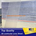 Large Lenticular Lens Sheets 3d FLip 20 Lpi Lenticular Lenses Materials