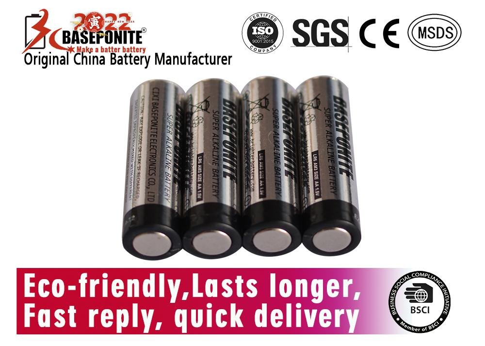 Baseponite 1.5V AA, LR6, AM3 Alkaline Batteries, High Capacity Double A Batterie