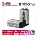 Baseponite 9 Volt Batteries, Long-Lasting 6lr61 Alkaline Power Battery (8 Pack)