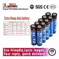 Super R03P UM4 AAA 1.5V Carbon zinc battery 1