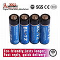 Baseponite super heavy duty 1.5Volt R6P AA batteries for industrial OEM 