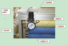 PET，PI薄膜雙面粘塵機