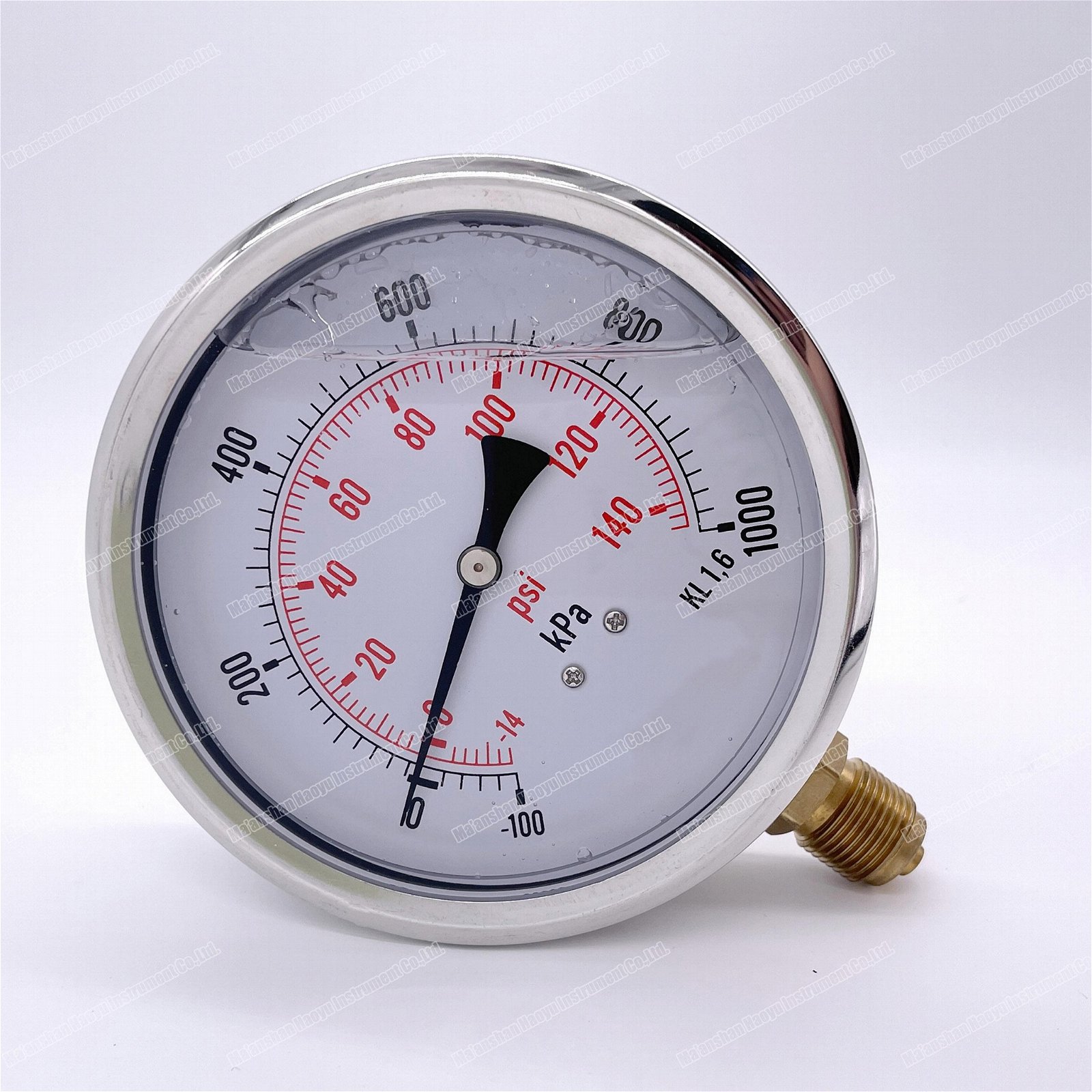 oil filled pressure gauge 3