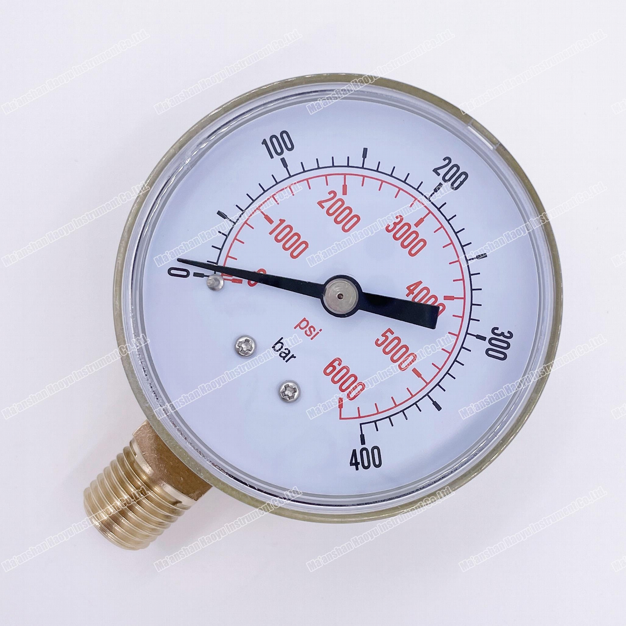 iron case pressure gauge Haoyu (China Manufacturer) Pressure Gauge