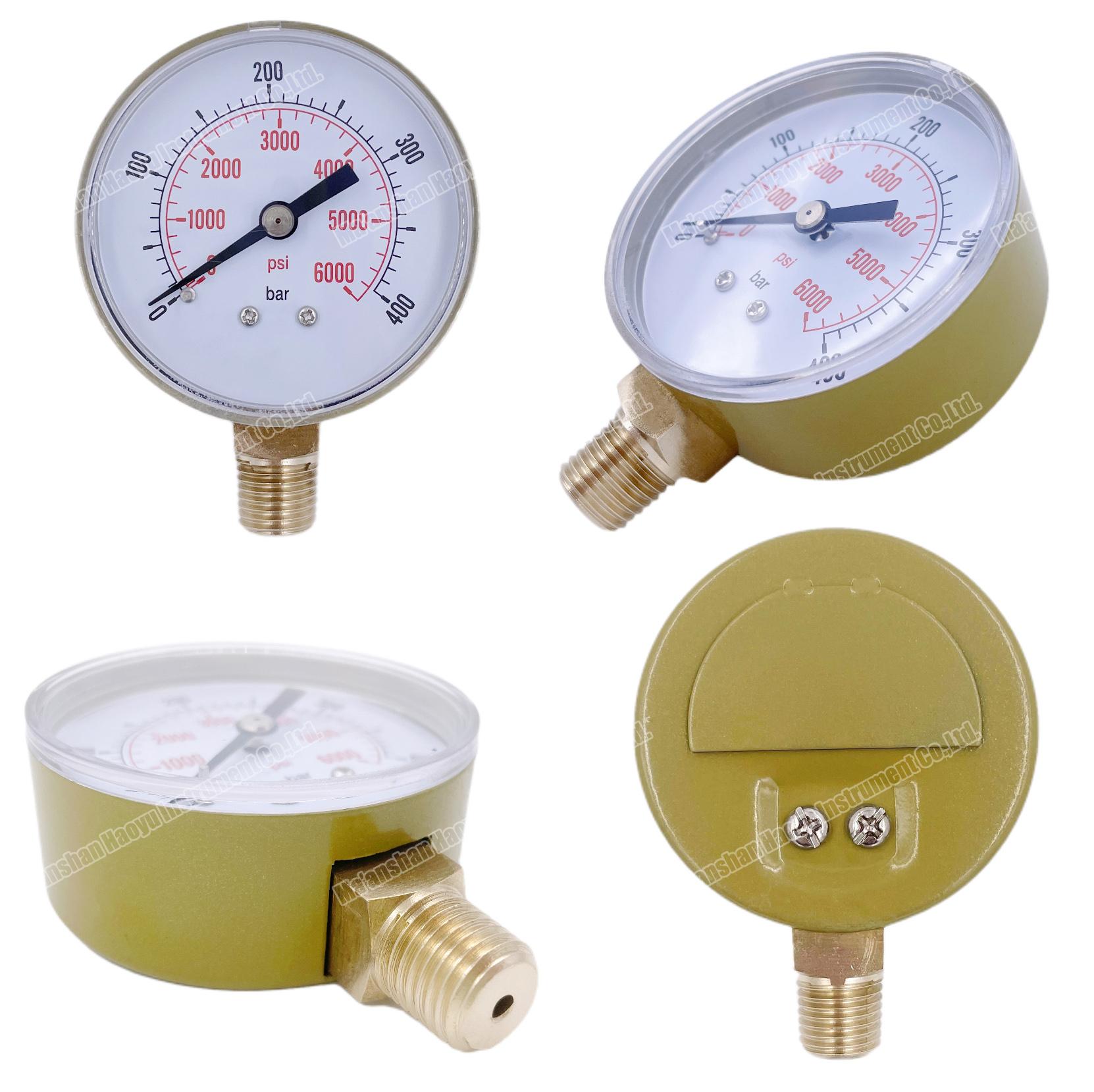 iron case pressure gauge Haoyu (China Manufacturer) Pressure Gauge