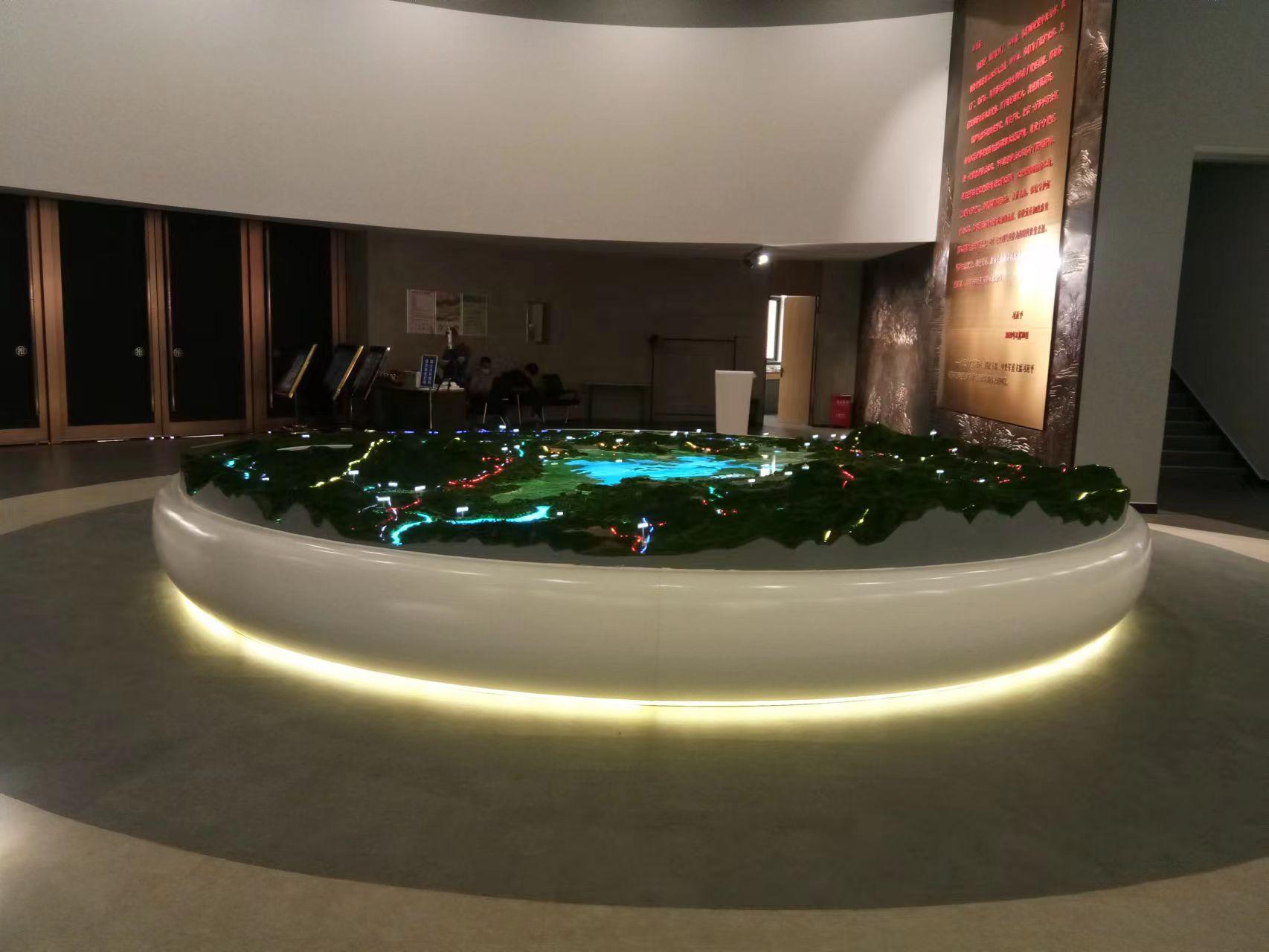 北京密雲水庫沙盤模型 3