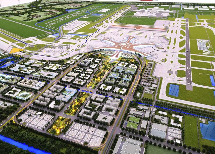 北京大興國際機場沙盤模型 2