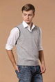 Men's cashmere vest 1