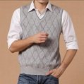 Men's cashmere vest 2