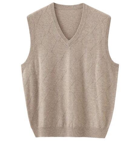 Men's cashmere vest 5