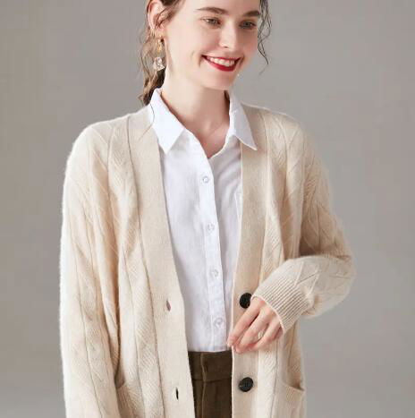 Women's cashmere cardigan	 5