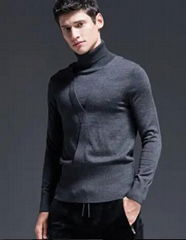 Men's knitted cashmere sweater