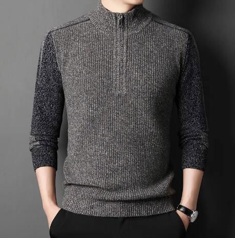 Men's knitted cashmere sweater 5