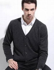 Men's cashmere cardigan