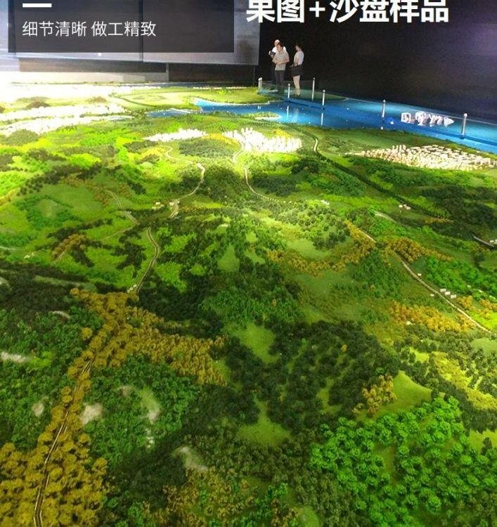 北京地形地貌沙盤製作 2
