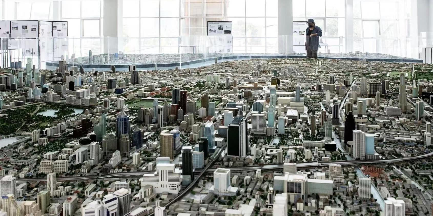 北京企业展厅沙盘制作 3