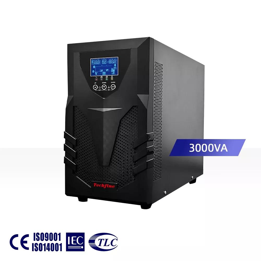 泰琪丰在线高频式ups不间断电源 3kva/3kw电脑服务器应急ups电源 2