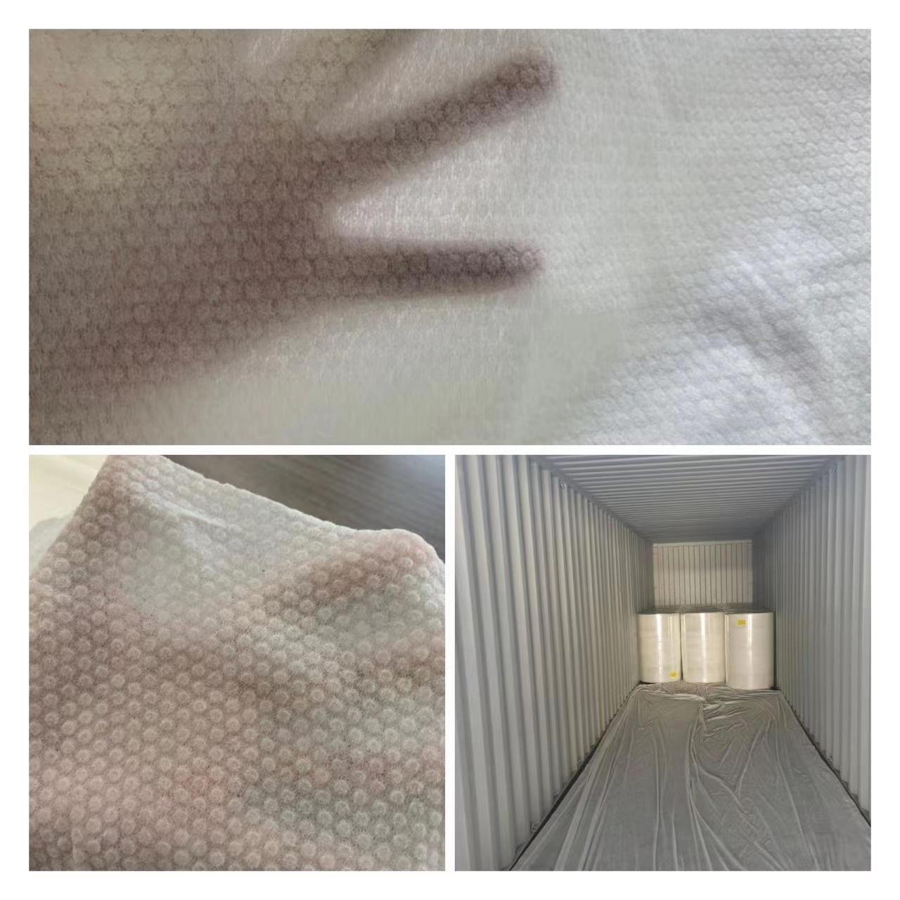 Wet tissue,Wet wipes,Cleaning wipesSpunlace Nonwoven Material 4