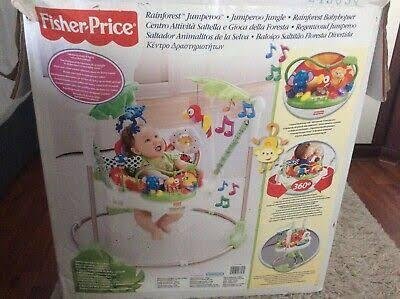 Fisher-Price Jumperoo Baby Activity Center With Lights Sounds And Music, Interac