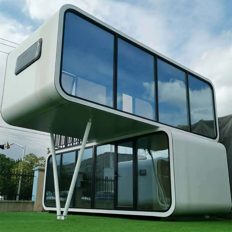 户外民宿苹果舱太空舱智能办公室仓创意移动房屋移动房屋 5