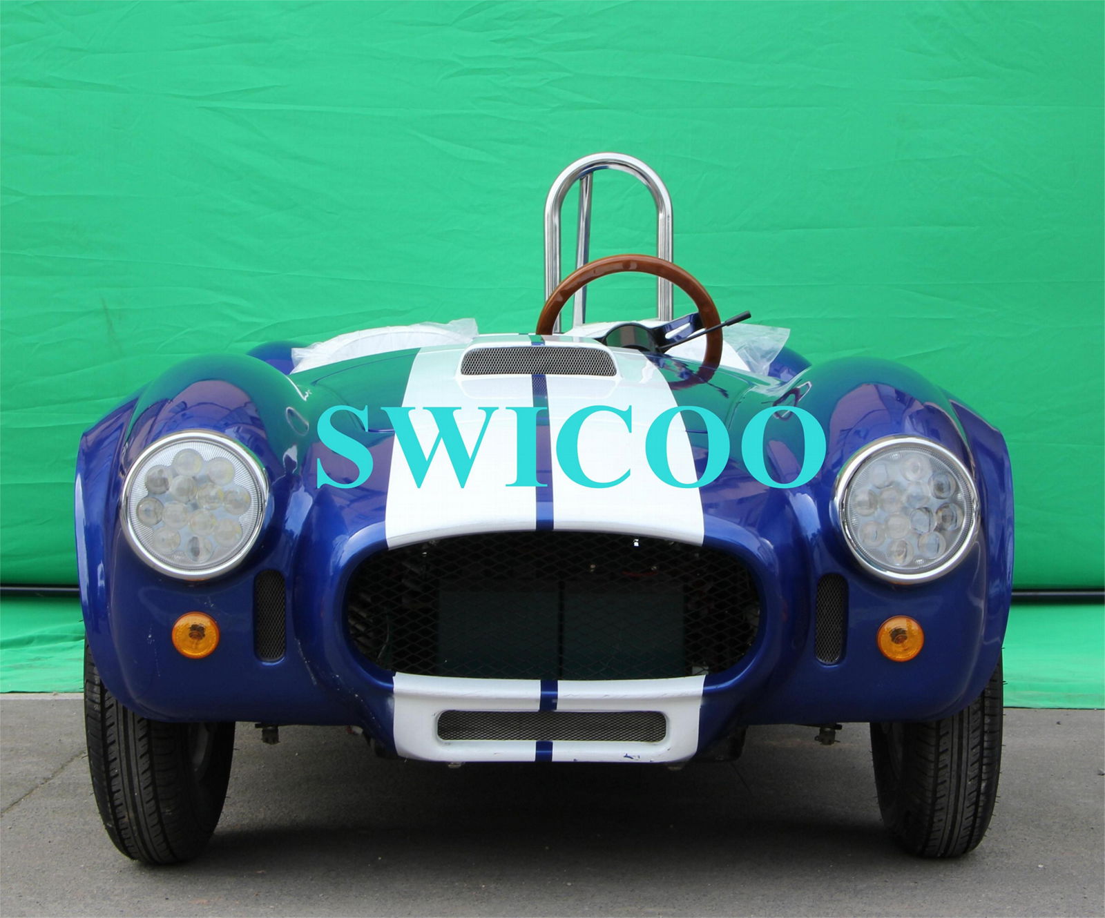 1500W Mini Hotrod Car Electric Car Mini Cobra Golf Cart Factory Direct Sale 5