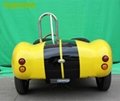 Yellow Go Kart Electric Power Golf Cart 2200w Sightseeing Car Golf B   y 3