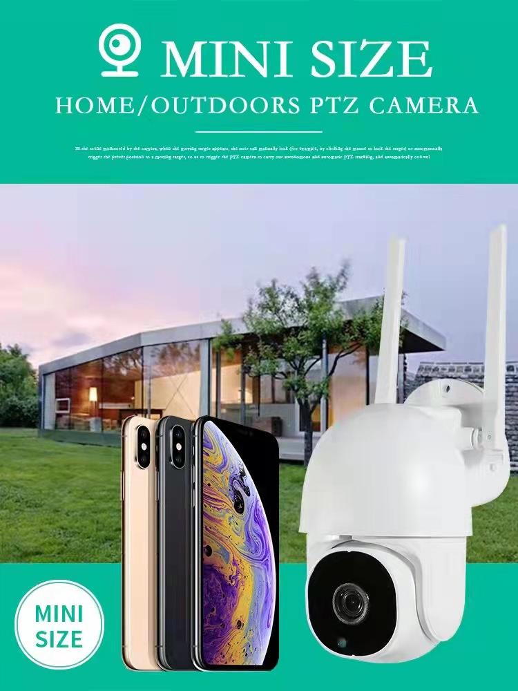 3MP/5MP CCTV Camera Surveillance Camera PTZ Camera Two-Way Audio Alexa and Googl 2