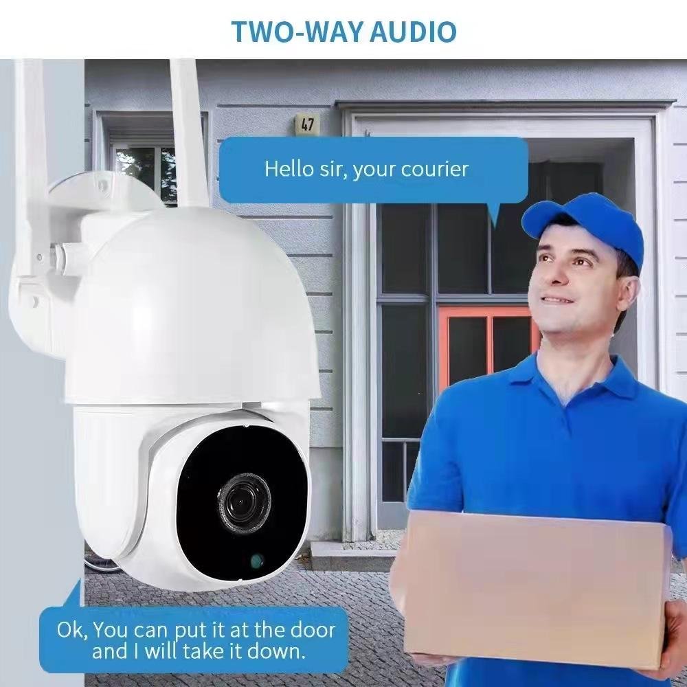 3MP/5MP CCTV Camera Surveillance Camera PTZ Camera Two-Way Audio Alexa and Googl 4