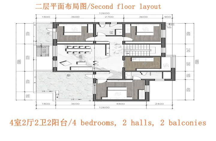 轻钢别墅轻钢龙骨轻钢建筑材料OSB板 智能家居 4