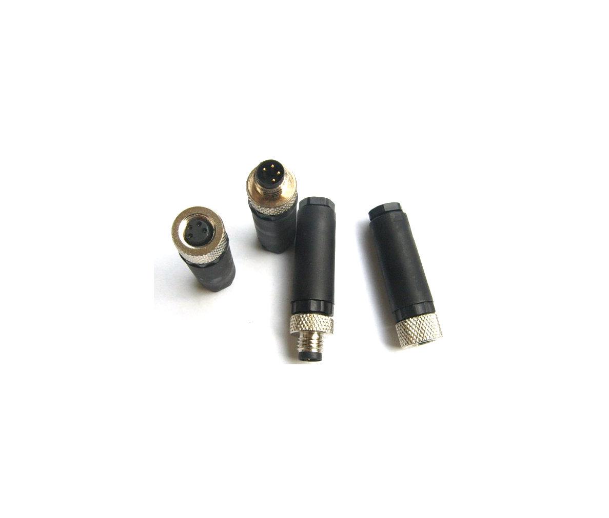 M8-3针双端预制连接器传感器执行器线缆 　 3