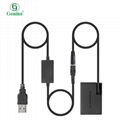 DR-E18 USB Adapter Supply DR-E18 DC Coupler Charger Kit 3